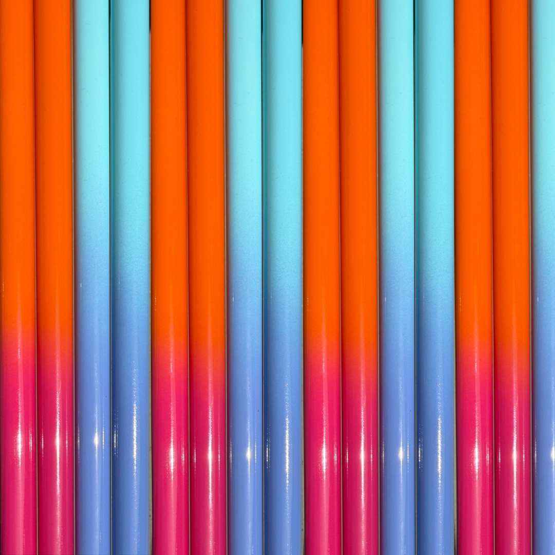 Tequila Sunrise :: Ombre Poles