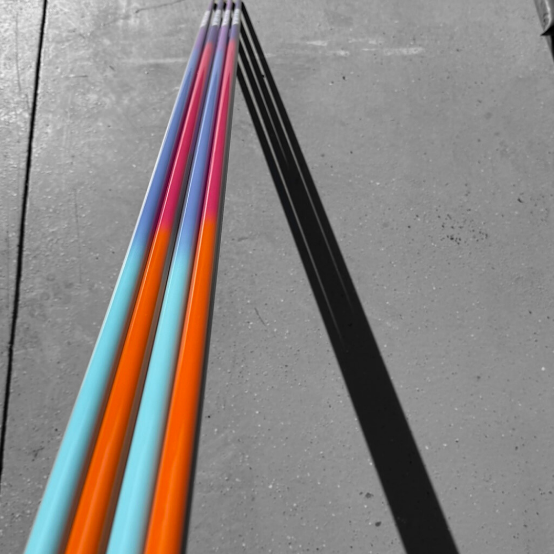Tequila Sunrise :: Ombre Poles
