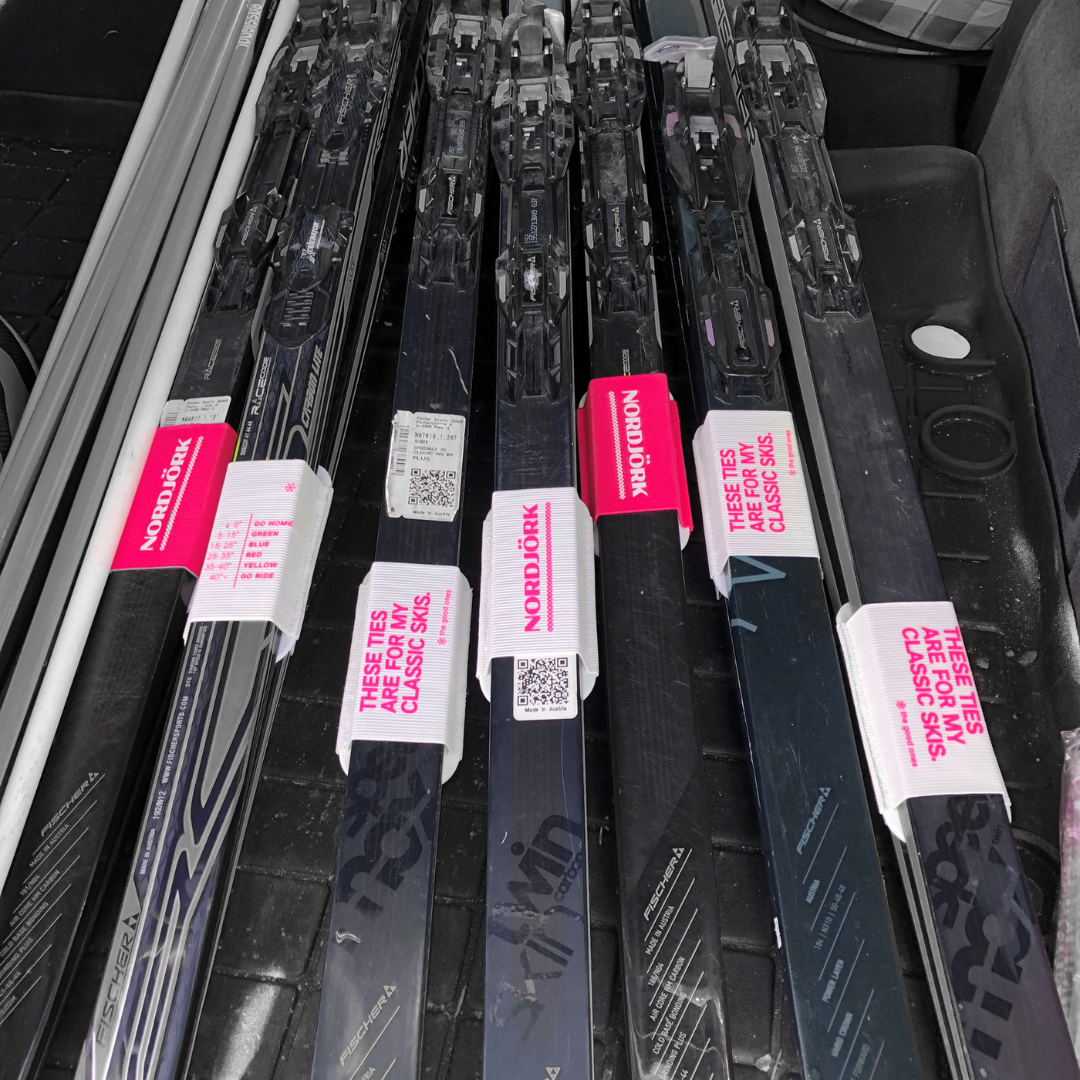 We❤ Nordic Skiing Ski Ties image 4