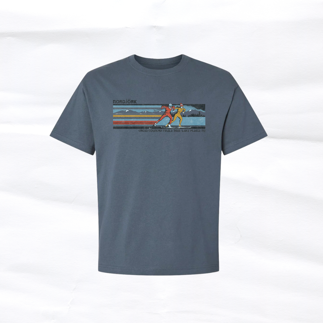 Lake Placid Finals Tee - Vintage Navy