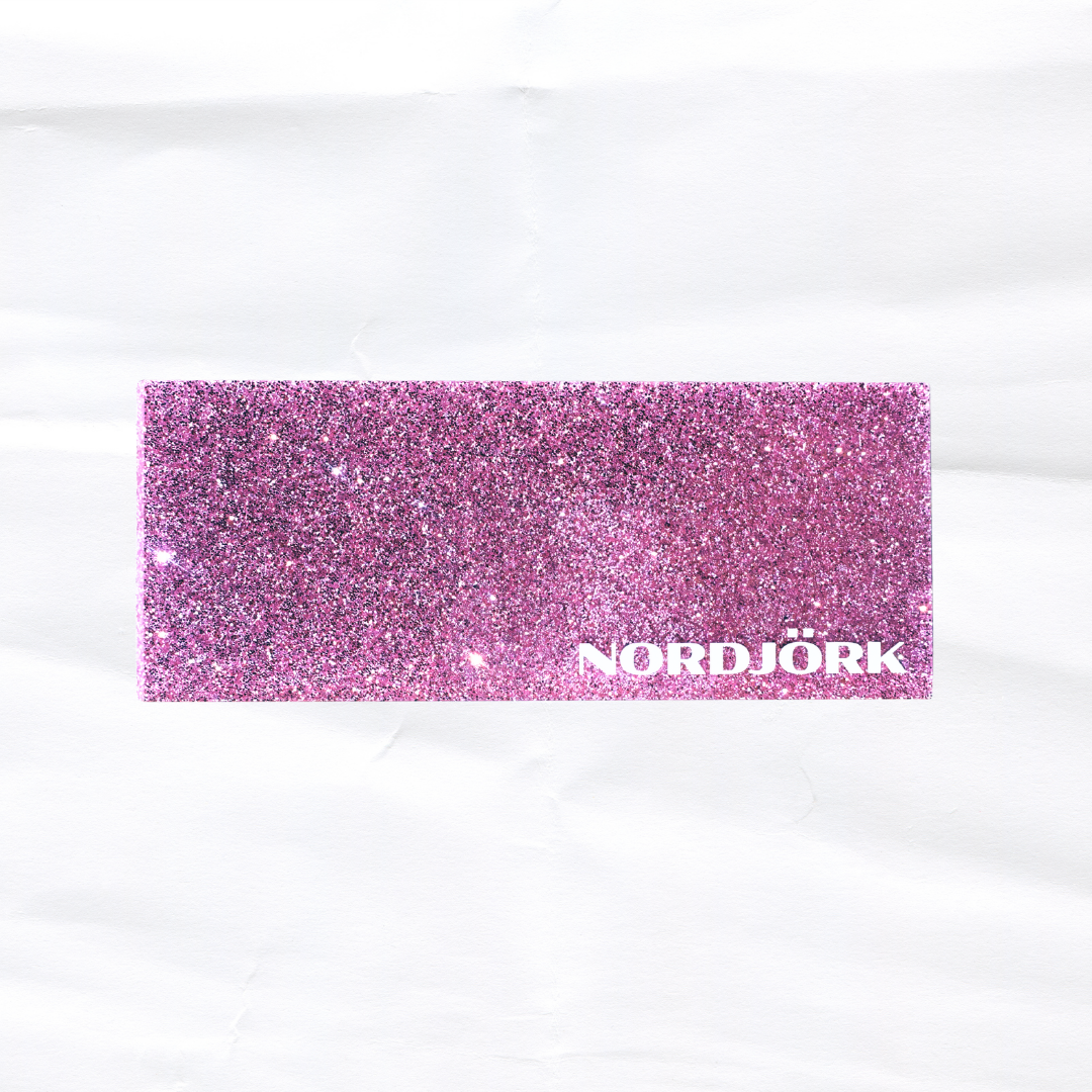 The Pink Glitter Wax Scraper