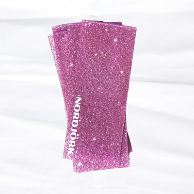 The Pink Glitter Wax Scraper