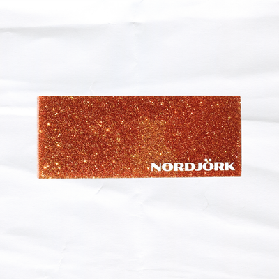 Tangerine Dream Glitter Wax Scraper