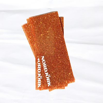Tangerine Dream Glitter Wax Scraper