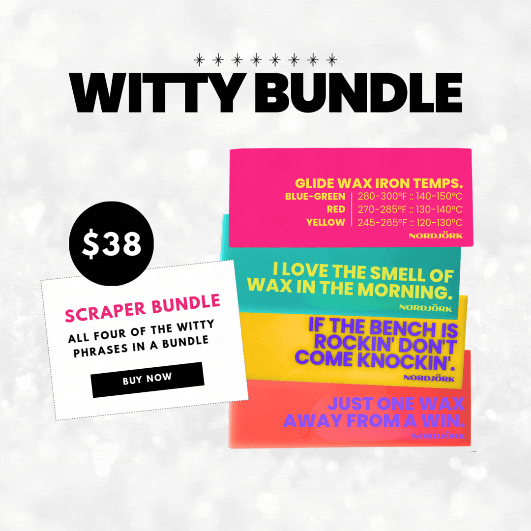 Witty Wax Scraper Bundle image 0