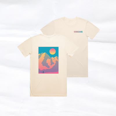 Sunset Skier Tee image 2