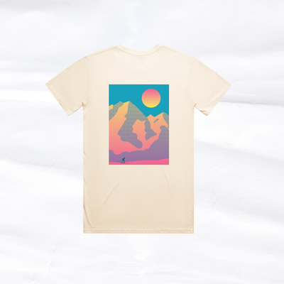 Sunset Skier Tee image 0