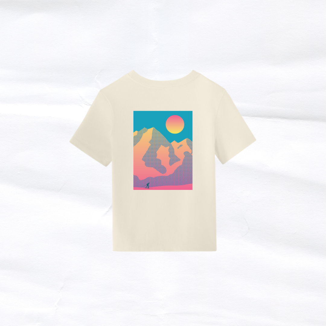 Women's Sunset Skier Tee image 0