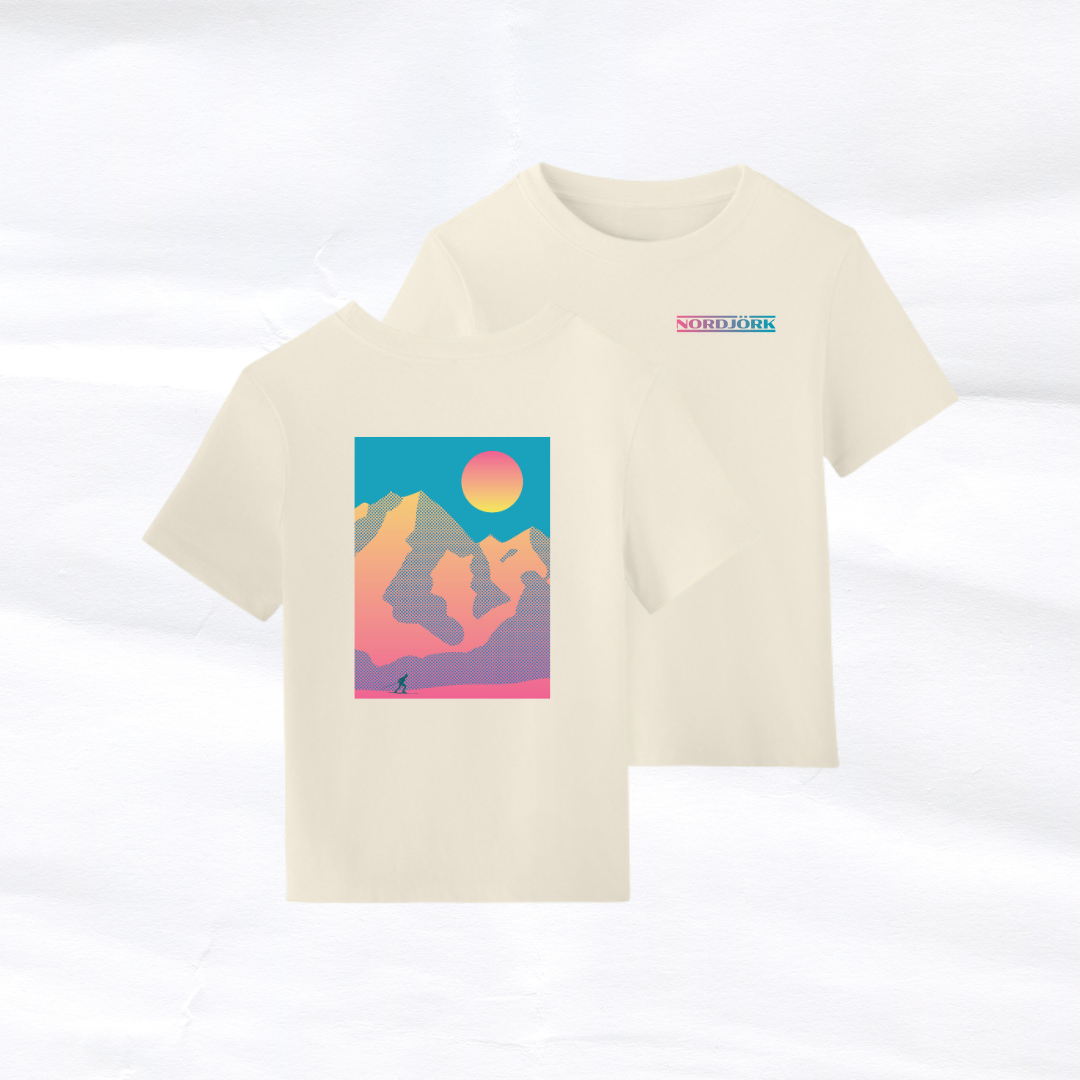 Women's Sunset Skier Tee image 2