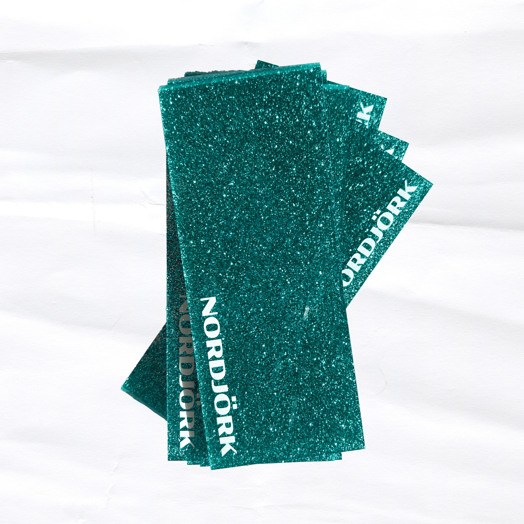 TEAL Glitter Wax Scraper image 0