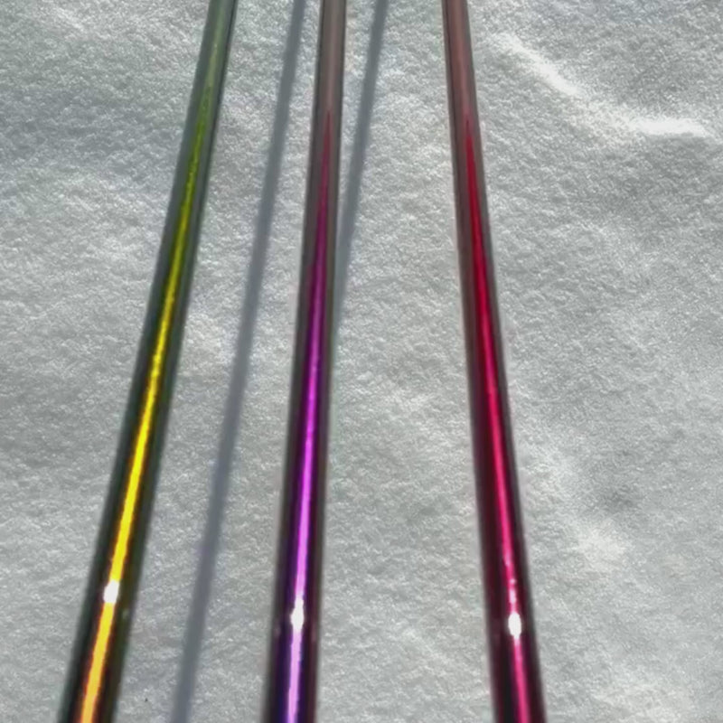 Color Shifting Cross-Country Ski Poles