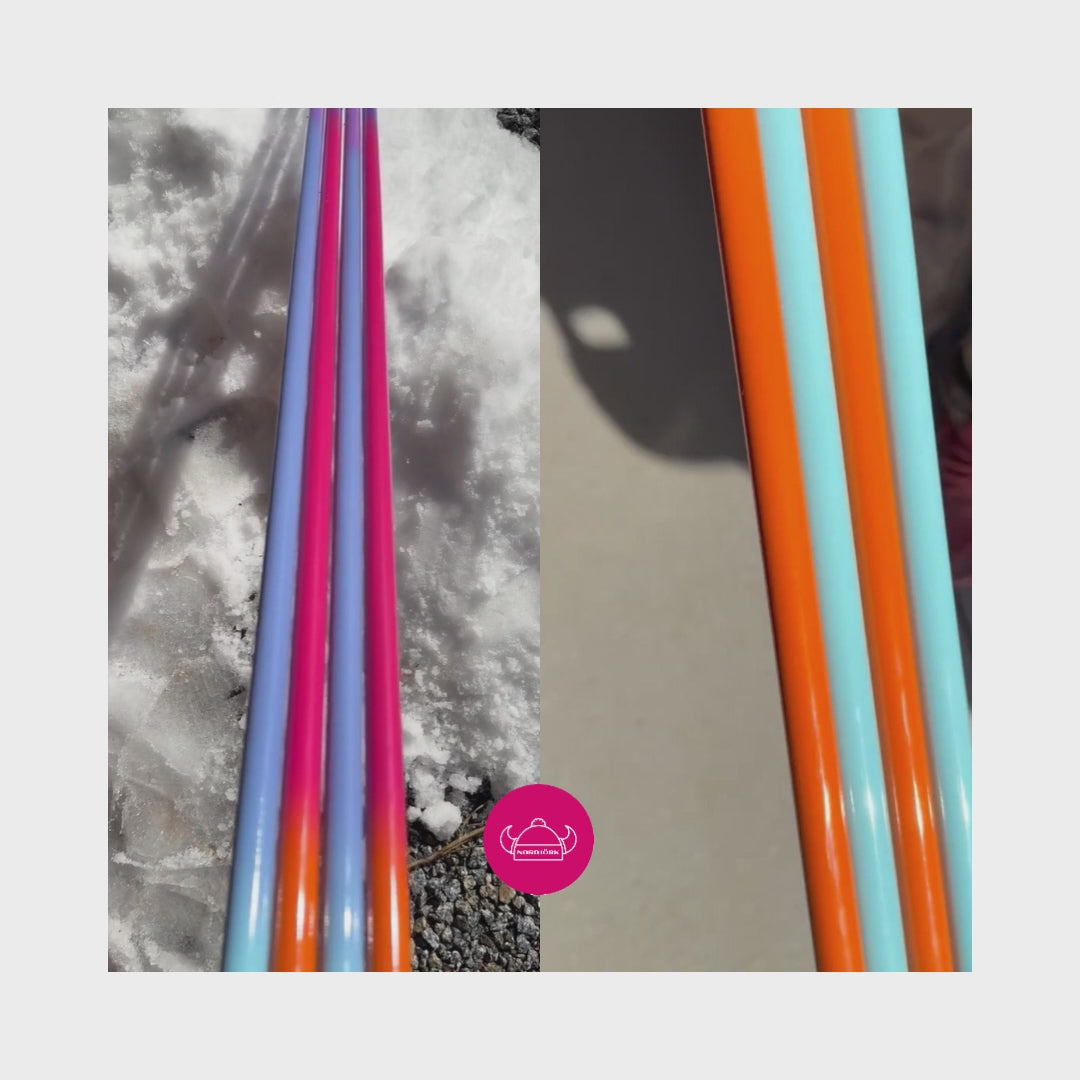 Tequila Sunrise :: Ombre Poles